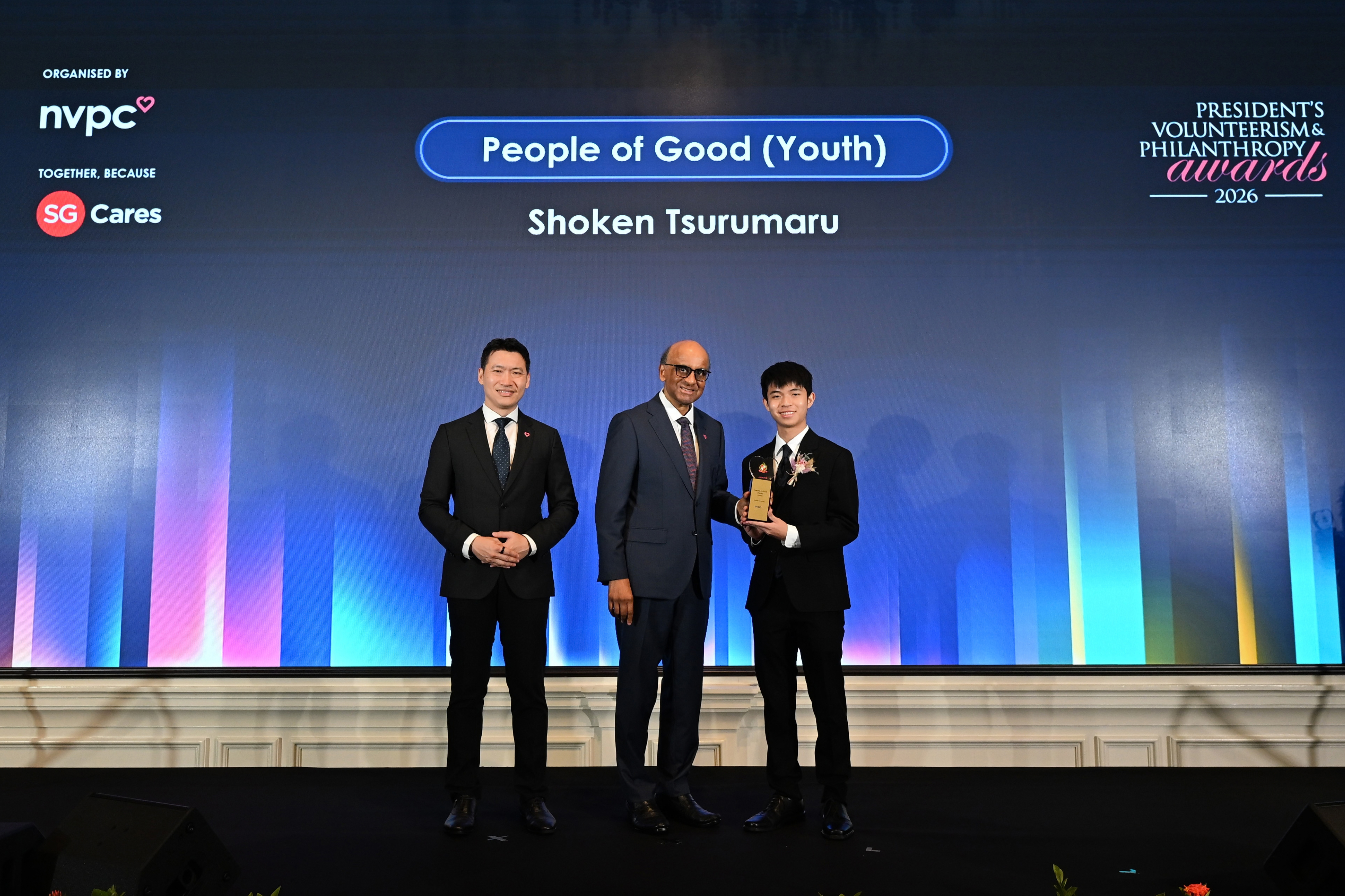 Shoken Tsurumaru Wins President’s Volunteerism & Philanthropy Award 2026